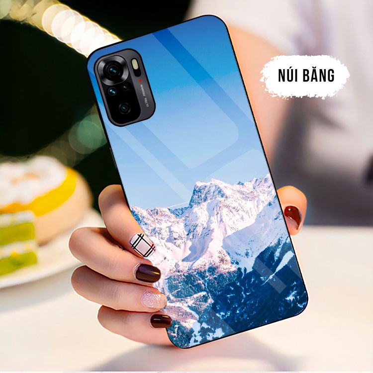 Ốp Lưng XIAOMI NOTE 10, NOTE 10S, NOTE 10 5G, NOTE 10 PRO Mặt kính cường lực cao cấp, sáng bóng, chất lượng