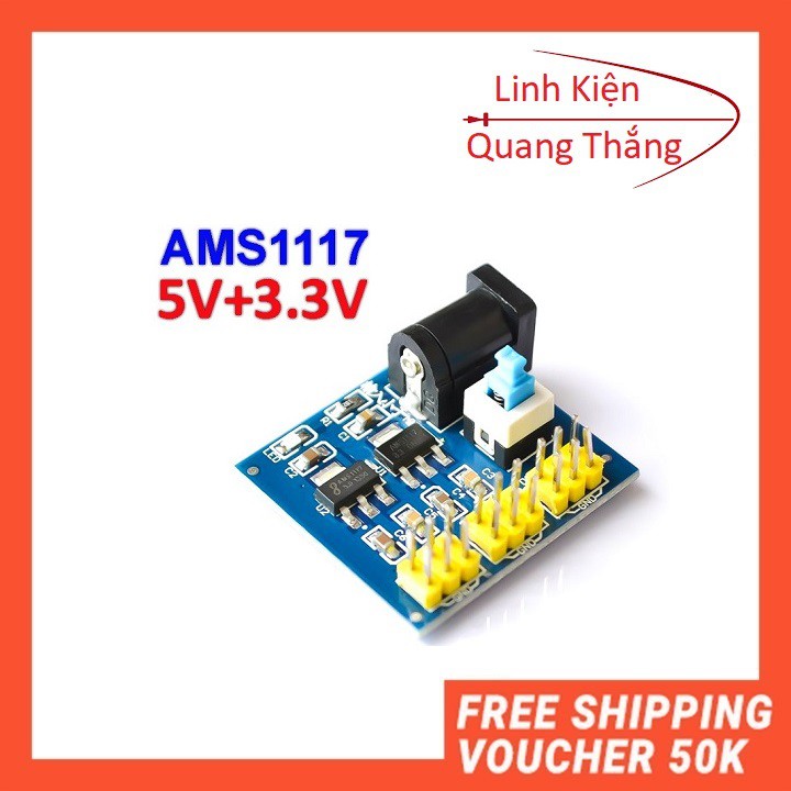 module hạ áp 12v xuống 5v và 3.3v