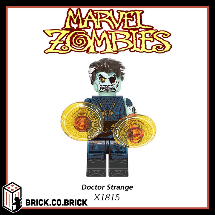 Lego Marvel Zombies Đồ Chơi Lắp Ráp Minifigures Siêu Anh Hùng Zombie Cương Thi Bản Mới Nhất X0325 Captain Doctor Strange