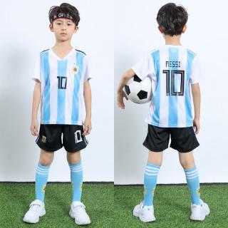 Bộ Đồng Phục Bóng Đá Đội Tuyển Quốc Gia Messi Số 10 2018