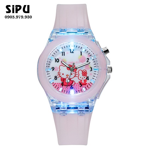 Đồng Hồ Trẻ Em KITTYLED22 - ELSALED21 Hình Hello Kitty Elsa Đèn Led Siêu Đẹp Cho Bé Gái _ Shop Chuyên Sỉ