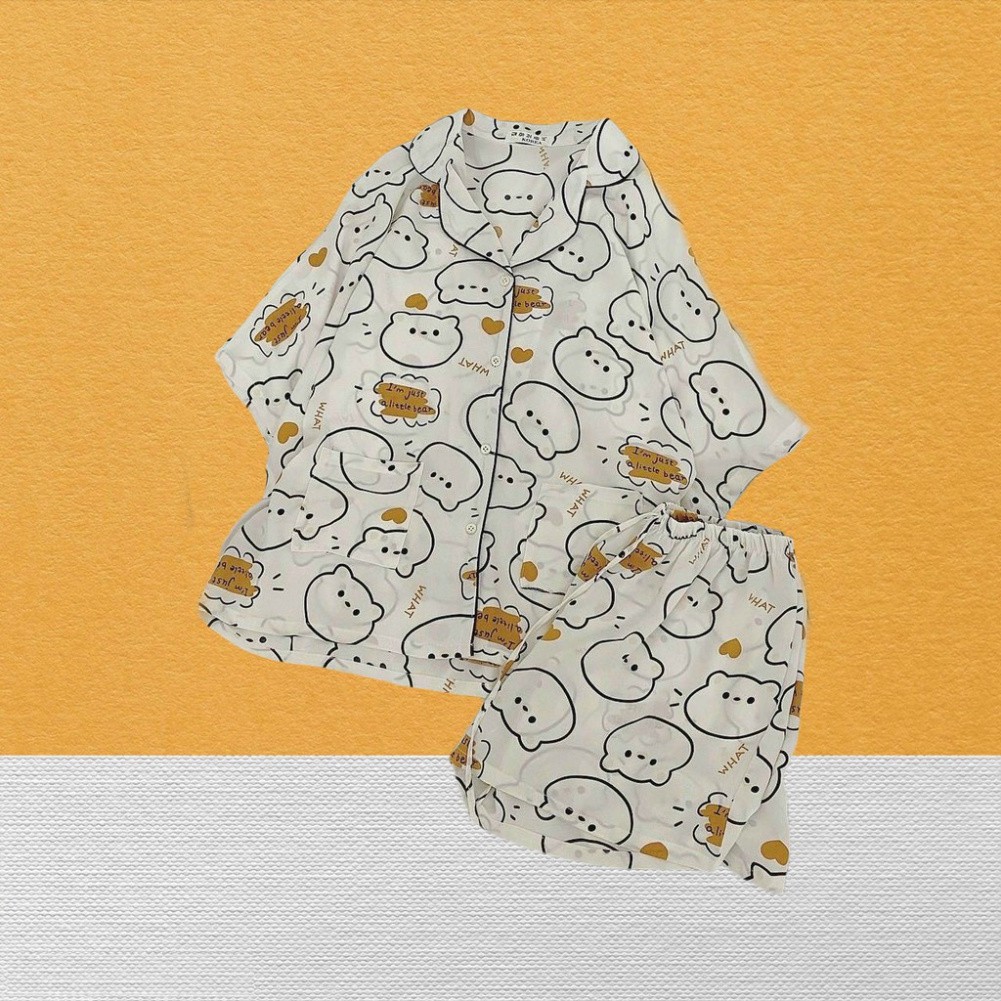 KĐ-13 Bộ Pijama Nữ HOA QUẢ NGẮN VÀ DÀI - Chất Kate | BigBuy360 - bigbuy360.vn