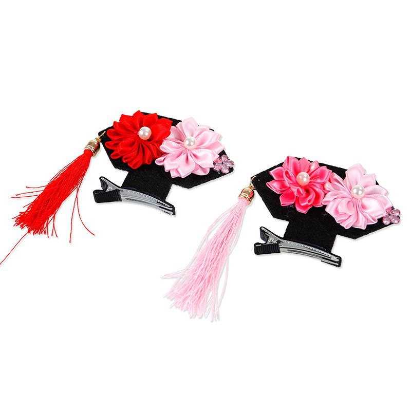 Mũ hoa cài đầu dành cho thú cưng YEUPET mang phong cách cổ trang  hoàn châu cách cách