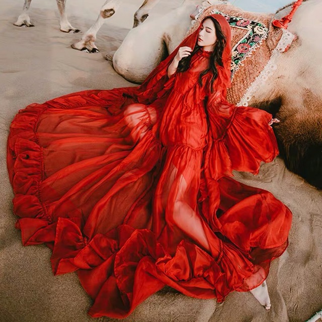 Red Dress Dubai vintage cao cấp