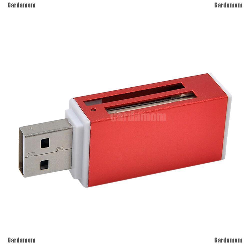 Đầu đọc thẻ nhớ SD SDHC TF M2 MMC MS PRO DUO có giác cắm USB 2.0 | BigBuy360 - bigbuy360.vn