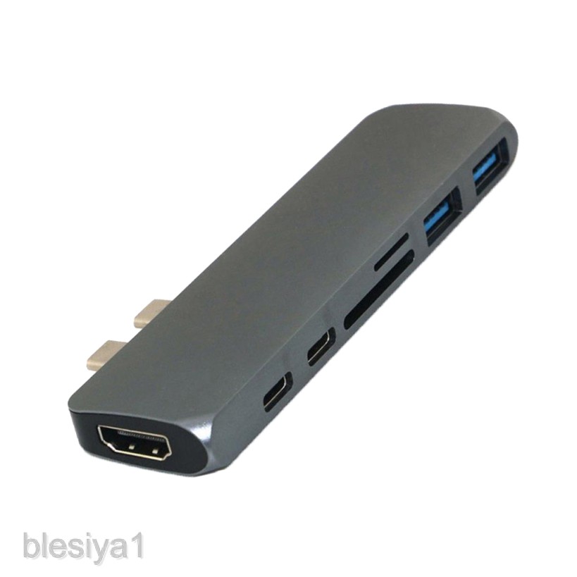 Đầu điều hợp 7 trong 1 giao diện USB-C Type C HD đầu ra 4K HDMI USB 3.0 tiện dụng