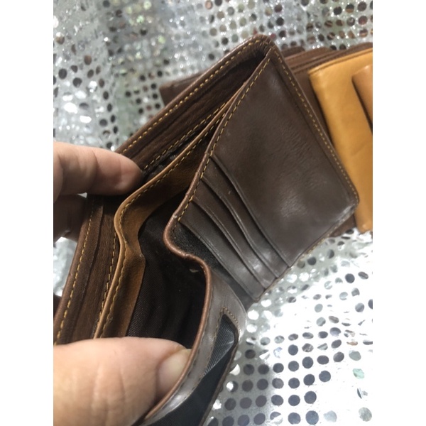 Ví nam nhỏ da thật