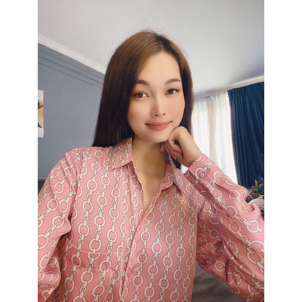 Thanh lý sơ mi zara lụa sz XS new 99% mua new 2tr