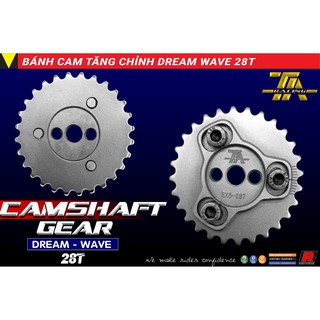 Bánh cam tăng chỉnh wave