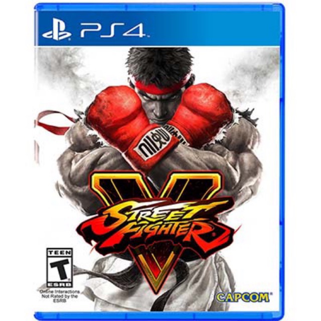 Đĩa Game PS4 : Street Fighter V Likenew