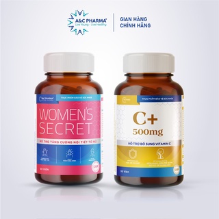 Combo Women’s Secret và Vitamin C+ 500mg 3in1