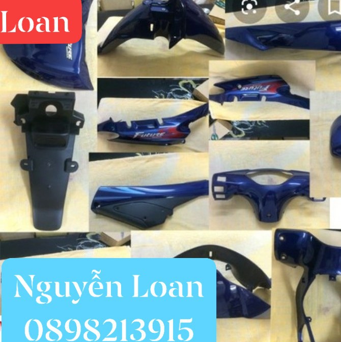 HONDA - DÀN ÁO FUTURE 110 MÀU XANH HÀNG ZIN CHÍNH