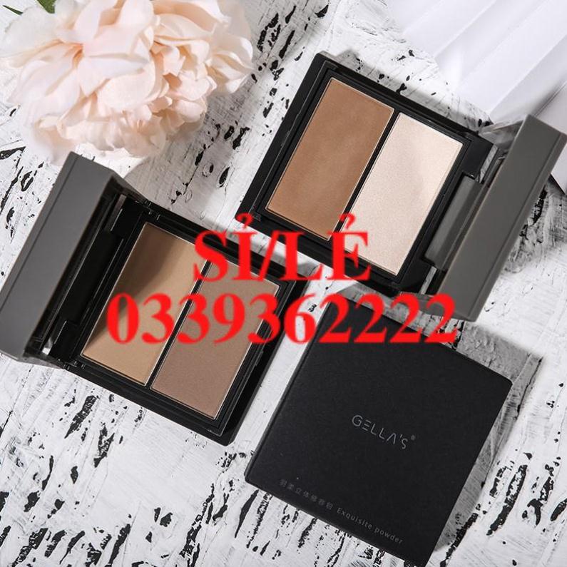 [ CHÍNH HÃNG ] Phấn Tạo Khối Cao Cấp Gella's Exquisite Powder  HAIANHSHOP