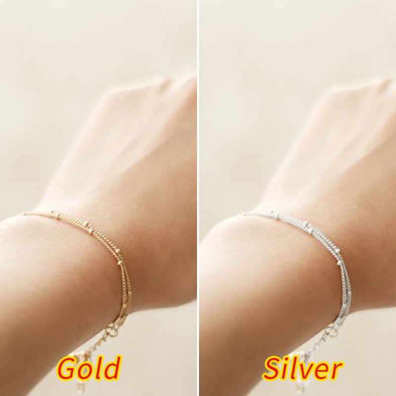 Vòng tay kim loại ZANZEA màu trơn thời trang cho nữ