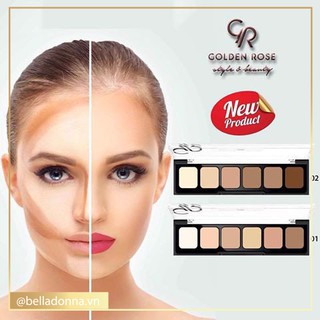 Kem Che Khuyết Điểm 6 Ô Golden Rose Correct & Conceal Concealer Cream Palette