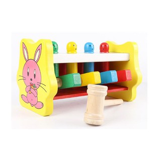 [XẢ KHO]  Đồ chơi đập chuột cho bé bằng gỗ