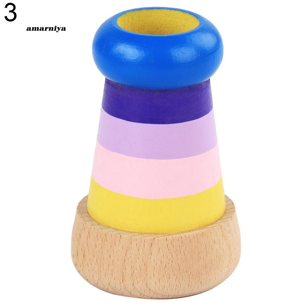 Kính vạn hoa đồ chơi bằng gỗ nhiều màu sắc dành cho các bé