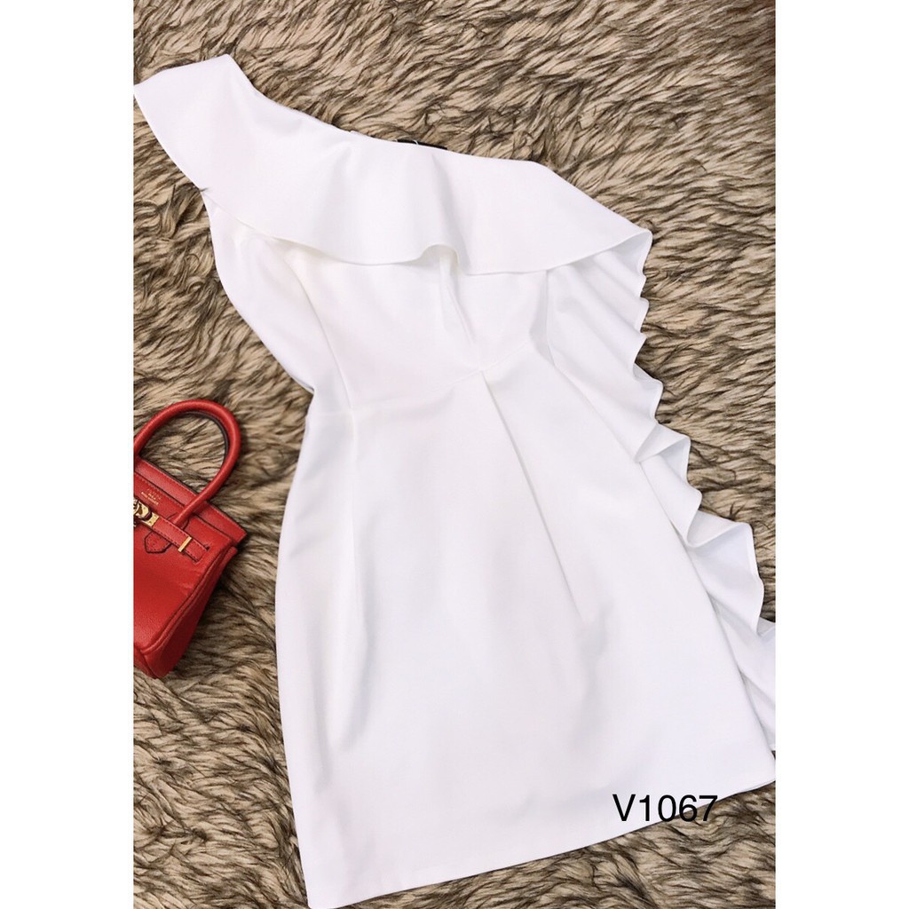 [ xả kho ] MiD Đầm bèo vạt V1067 Mie Design ảnh thật