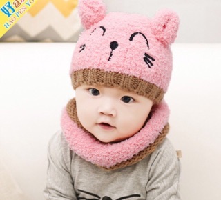 Mũ len lông cừu cho 6m-4t