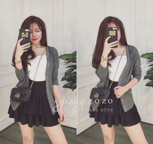 Chân váy xếp li tầng | BigBuy360 - bigbuy360.vn