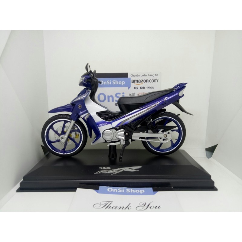 YAZ 125cc  MÔ HÌNH XE TỈ LỆ 1/12