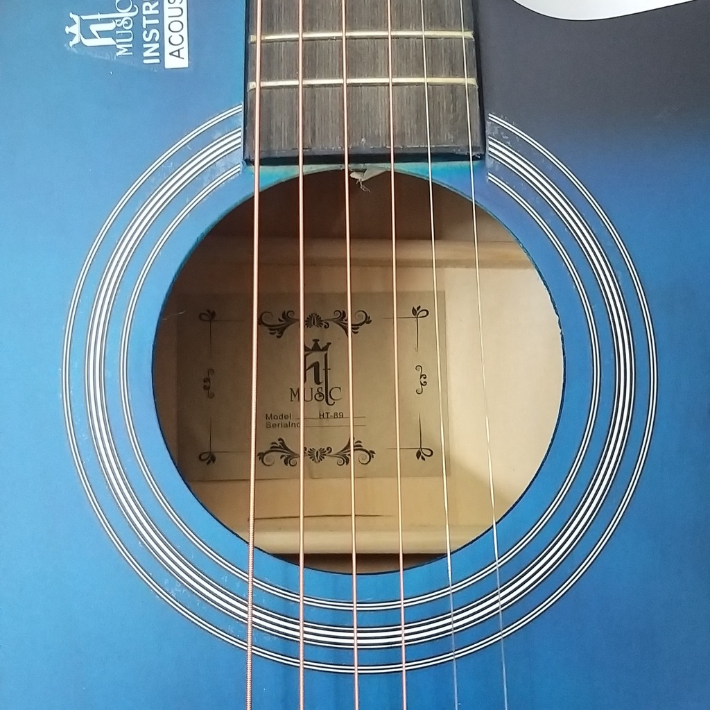 [Guitar giá rẻ] Đàn Guitar Acoustic HT-Music HT89 (Dáng D Cutaway) Có Ty Chỉnh Cần