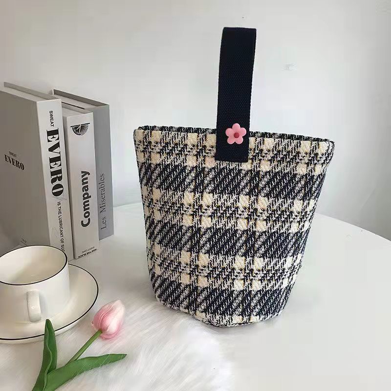 Túi Xách Canvas Dày Dặn Kiểu Dáng Đơn Giản Dễ Phối Đồ