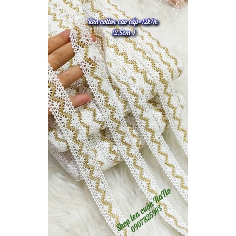 10m Ruy băng cotton