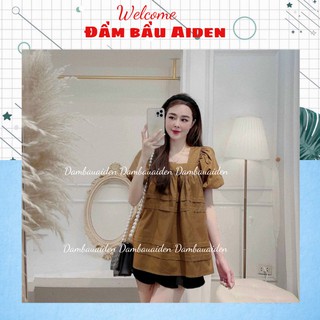 Áo bầu thô mẫu mới nhất hàng đẹp chất thấm mồ hôi thời trang giá rẻ