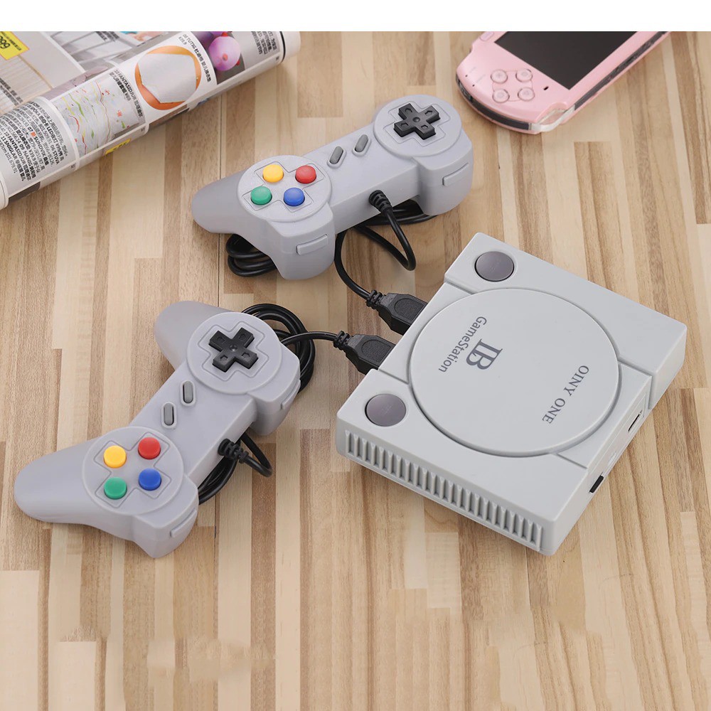 ⚡Tìm Lại Tuổi Thơ⚡ Máy Chơi Game Cổ Điển 628 Trò Chơi Tặng 20 Game PS1  8/16 Bit Mini HD TV Game Console NES FC Sega