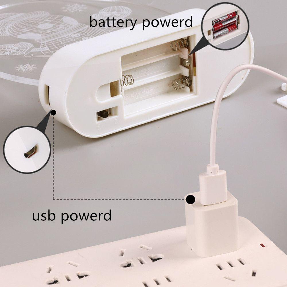 Đèn Ngủ Gắn Tường Trang Trí Giáng Sinh Năm Mới