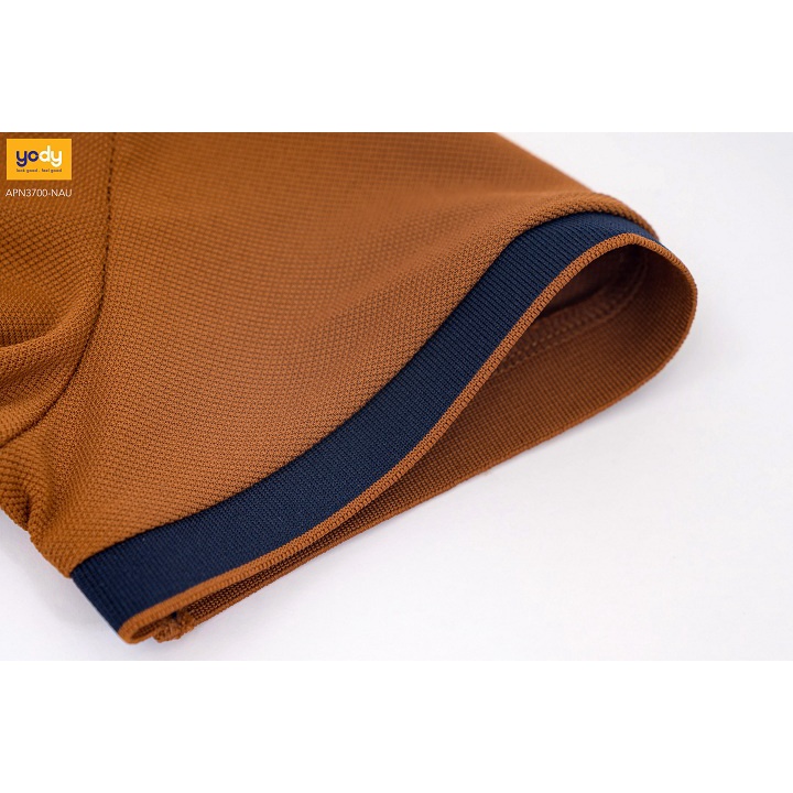 Áo polo nữ YODY chính hãng, Áo phông có cổ nữ  basic vải  Café siêu nhẹ, siêu mát thấm hút tốt APN3700 | BigBuy360 - bigbuy360.vn