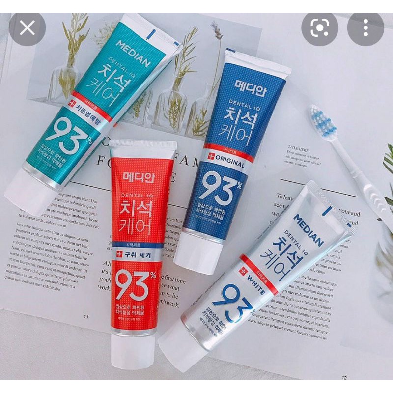 Kem đánh răng Median Toothpaste 93%