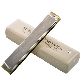 (Chính hãng USA) Kèn Harmonica Suzuki tremolo 24 lỗ SU-24-2TC