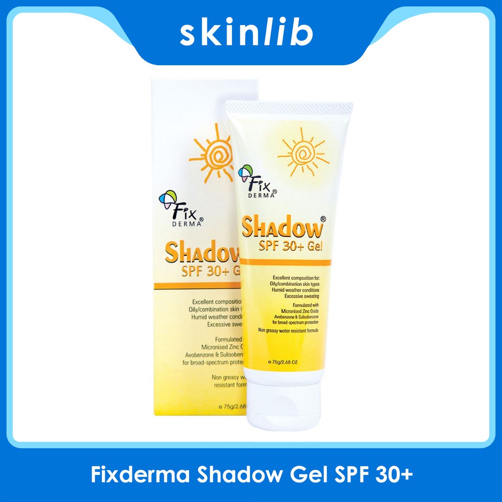 ✅[Siêu Cấp Chính Hãng] Gel chống nắng da mặt SPF30+ Fixderma Shadow Gel