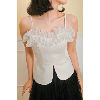 Áo 2 dây phối voan nữ at moda de lita