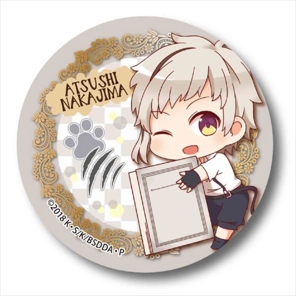 Huy hiệu IN HÌNH Bungou stray dogs Văn hào lưu lạc anime chibi dễ thương tiện lợi