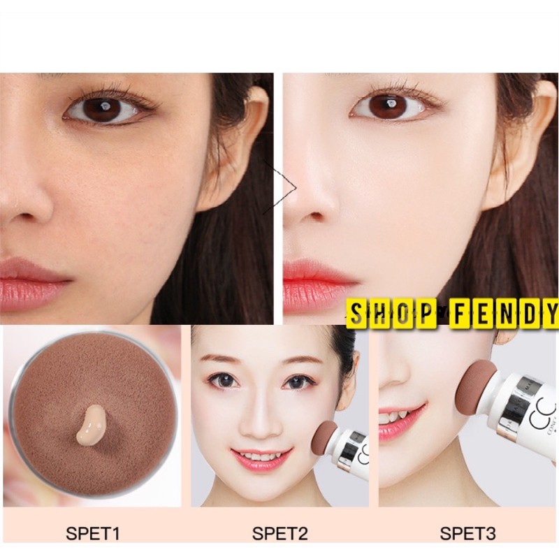 Kem Nền CC Stick Venzen Che Phủ Tạo Nền Cho Khuôn Mặt Hoàn Hảo Mịn Màng