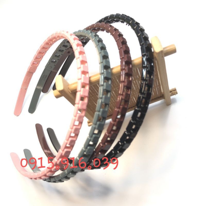 Cài tóc nhựa vuông nhỏ hàng đẹp