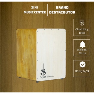 Trống cajon gỗ thịt giá rẻ cho người mới tập, trống cajon giá rẻ SR03 - Chất lượng & Chính hãng