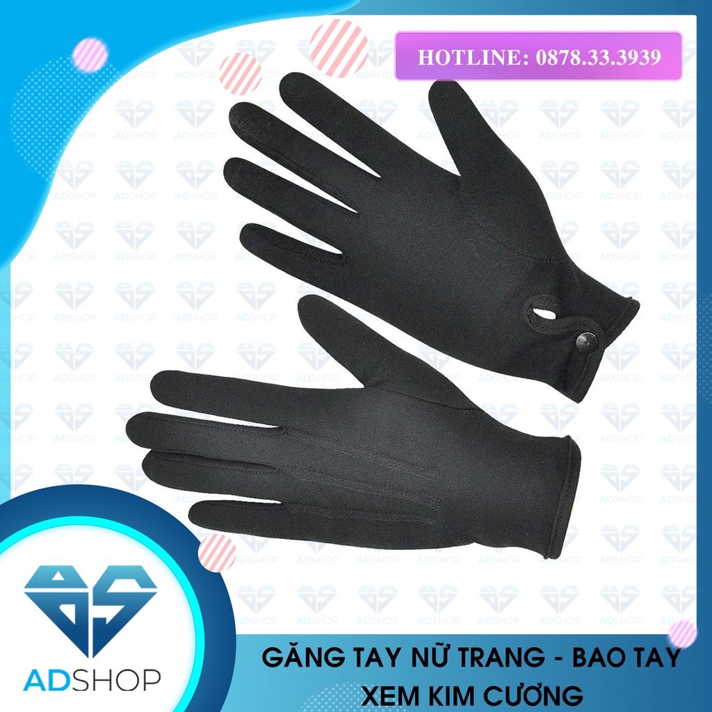 BAO TAY NỮ TRANG - GĂNG TAY XEM KIM CƯƠNG, ĐÁ QUÝ - GĂNG TAY ĐẾN TỪ NHẬT BẢN (1 ĐÔI)