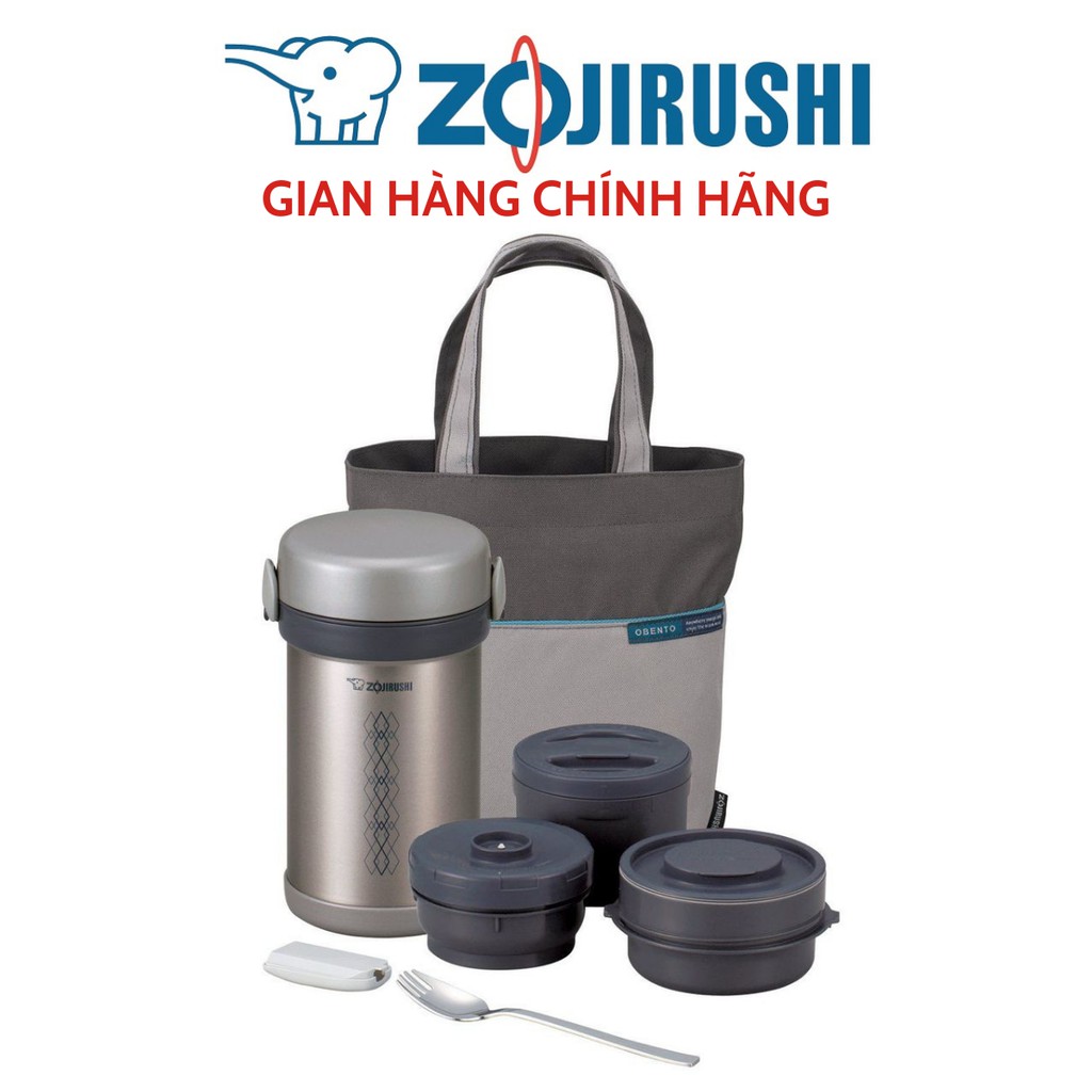 Cà mèn đựng cơm giữ nhiệt Zojirushi Nhật Bản 840ml - SL NC09 - Hàng chính hãng, bảo hành 12 tháng (ảnh thật)