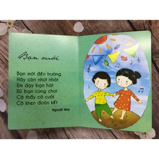Thơ Chữ To Cho Bé Tập Nói, Tập Đọc