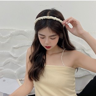 Cài Tóc Vải Satin Phong Cách Hàn Quốc Thời Trang Dễ Thương Ngọt Ngào Cho Nữ