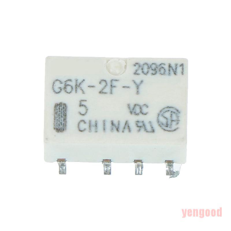 Rơ le tín hiệu DC 5V SMD G6K-2F-Y-5VDC 8 PIN cho Omron Relay