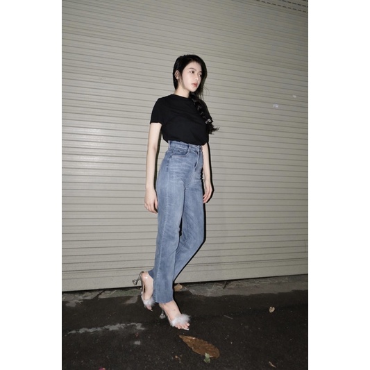 [AITHEE] BOYFRIEND JEANS -DÀI 105CM-FORM THIẾT KẾ | BigBuy360 - bigbuy360.vn