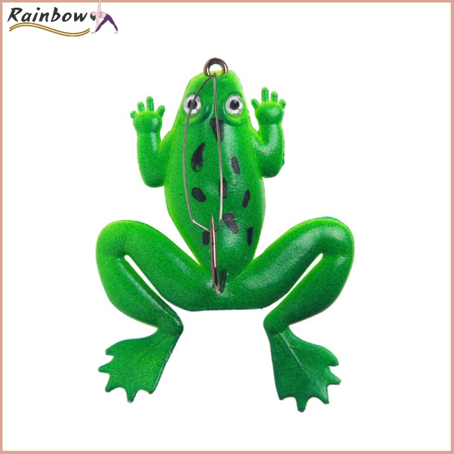 Mồi Câu Cá Giả Hình Con Ếch Mềm Mại 5.2g / 6cm