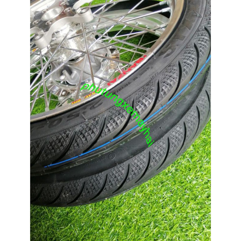 Bánh căm dành cho các dòng honda Winner 150 đùm mạ crom căm mạ crom niềng nhôm banzai thái full vỏ ruột maxiss