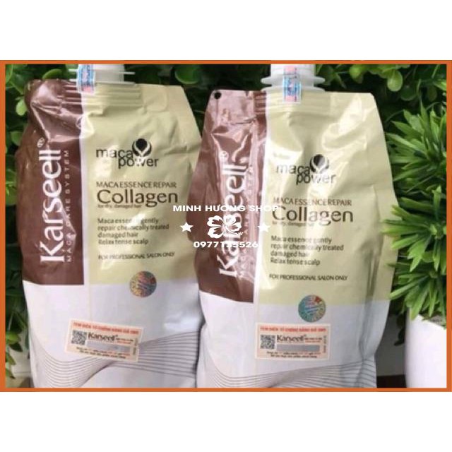 [ Hàng bao tem ] Ủ TÓC COLLAGEN KARSEELL 500ml | BigBuy360 - bigbuy360.vn