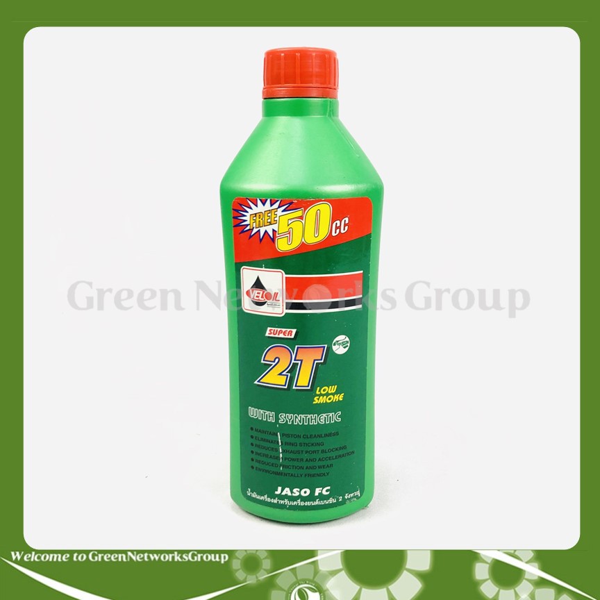 Nhớt Thơm 2 thì VelOil Low Smoke With Synthetic 0.5L Greennetworks